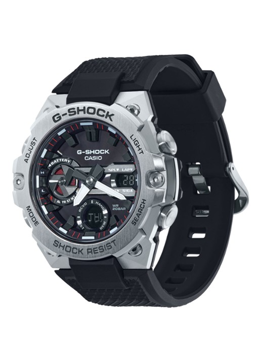 G-Shock G-STEEL horloge GST-B400 - detail 6 zilver