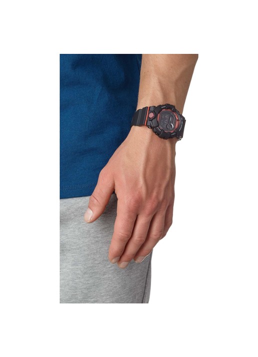 G-Shock Horloge GBD-800-1ER - voorkant 2 zwart