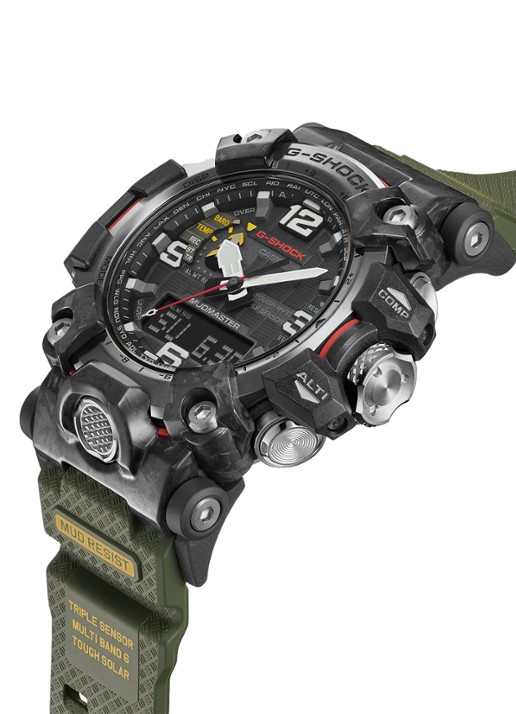 G-Shock Mudmaster horloge GWG-2000-1A3ER - detail 4 zwart