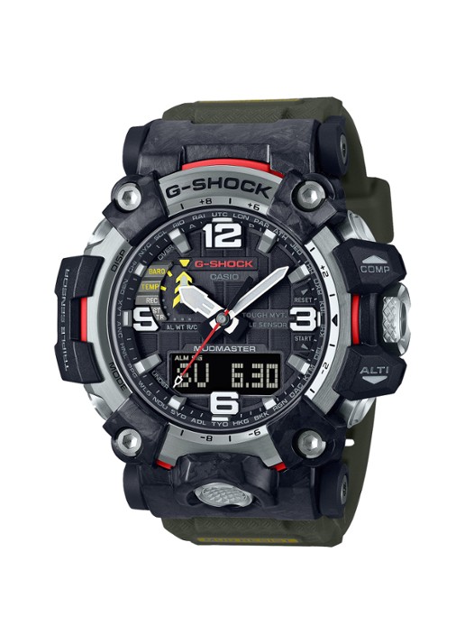 G-Shock Mudmaster horloge GWG-2000-1A3ER - voorkant zwart