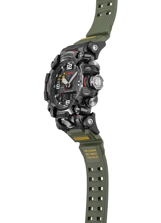 G-Shock Mudmaster horloge GWG-2000-1A3ER - voorkant 2 zwart