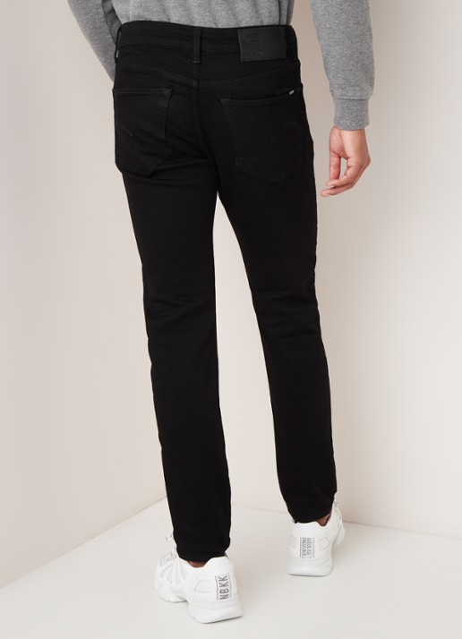 G-Star RAW Elto slim fit jeans met stretch - achterkant 5 zwart