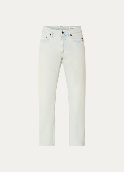 G-Star RAW Mosa straight leg jeans met steekzakken  - voorkant blauw