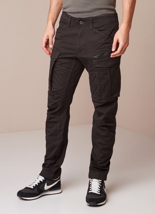 G-Star RAW Rovic tapered fit cargobroek met klepzakken