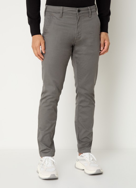 G-Star RAW Skinny fit chino met steekzakken - detail 2 grijs