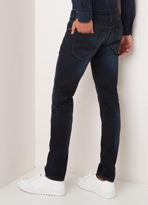 G-Star RAW Slander slim fit jeans met stretch - achterkant indigo