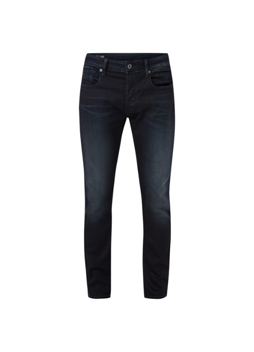 G-Star RAW Slander slim fit jeans met stretch - voorkant 2 indigo