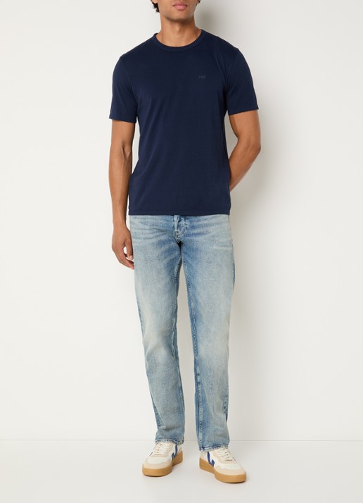 G-Star RAW Streem slim fit jeans met lichte wassing - voorkant 5 indigo
