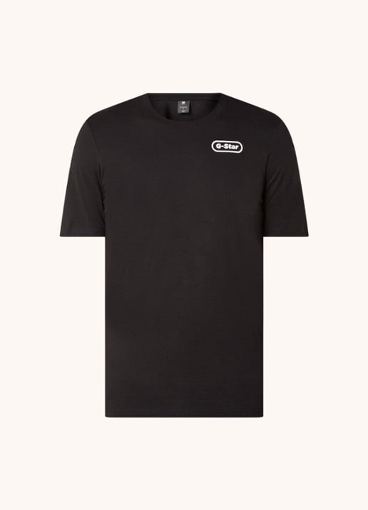 G-Star RAW T-shirt van katoen met logoprint