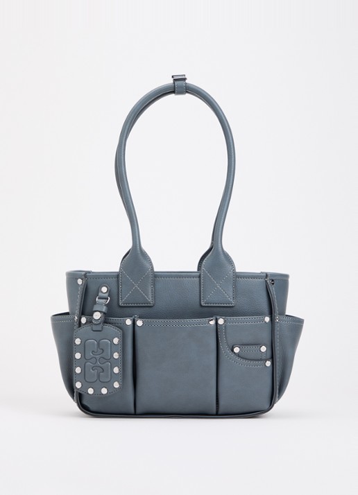 Ganni Posy Small handtas met logo