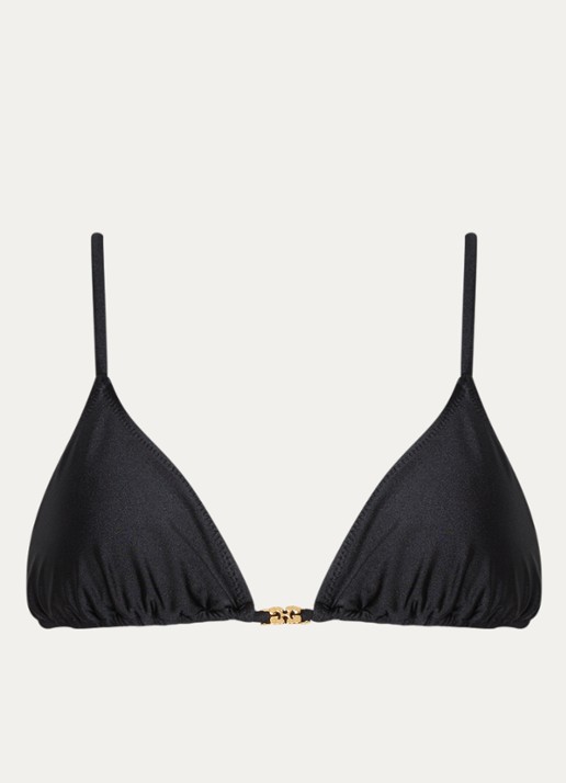 Ganni Triangel bikinitop met uitneembare vulling