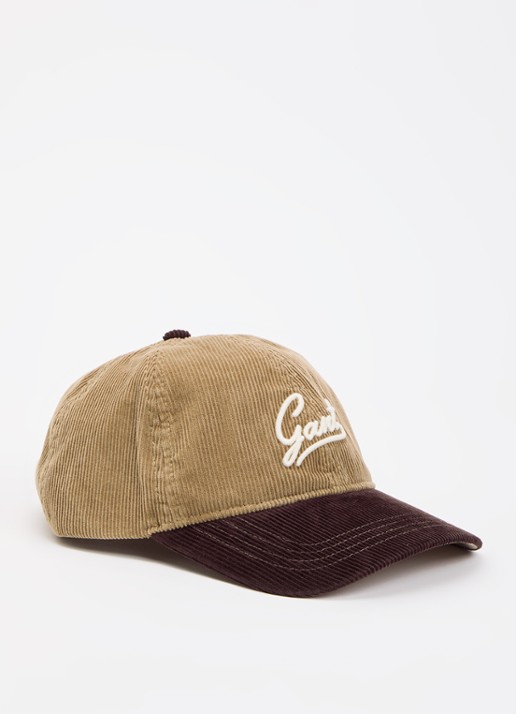 Gant Contrast Color Cord pet van corduroy met logoborduring
