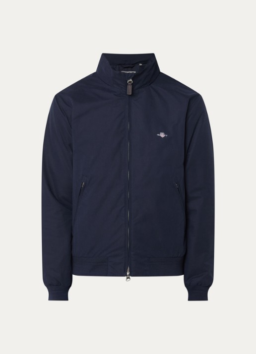 Gant Hampshire jack met ritszakken - voorkant blauw