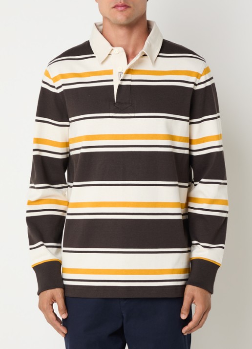 Gant Regular fit polo met streepprint