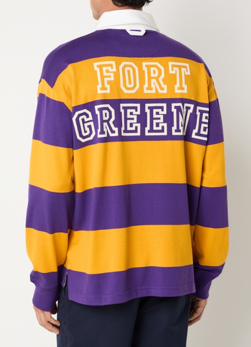 Gant Rugger regular fit polo met logo- en backprint