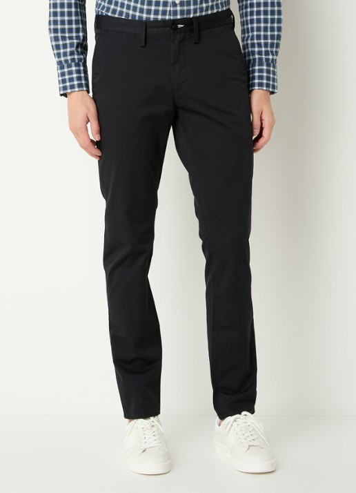 Gant Slim fit chino in  katoenblend met steekzakken