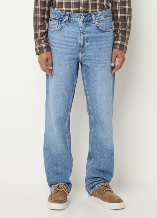 Gant Straight leg jeans met lichte wassing