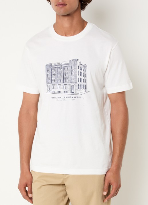 Gant T-shirt met print