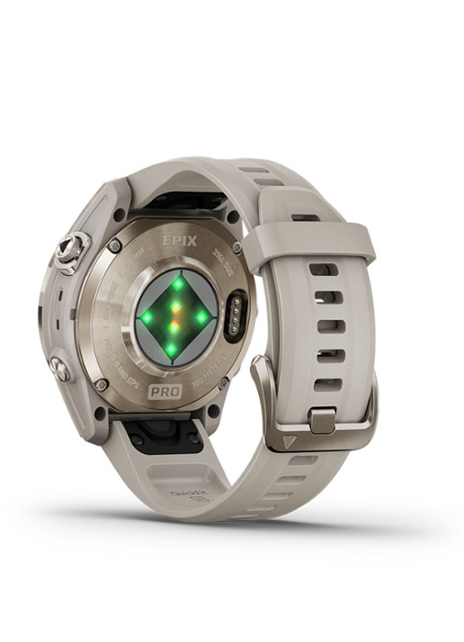 Garmin Epix Pro horloge 42 mm met saffierglas - detail 3 goud