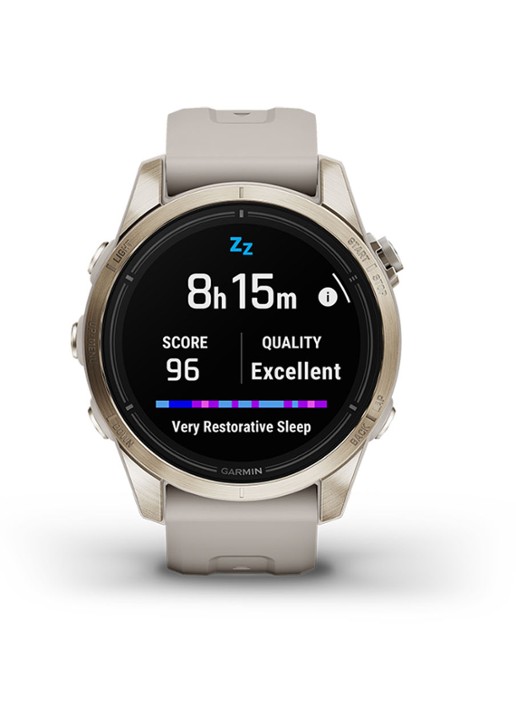Garmin Epix Pro horloge 42 mm met saffierglas - detail 6 goud
