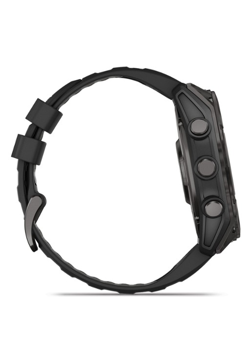 Garmin Fenix 8 51mm, AMOLED, saffier - detail 4 zwart