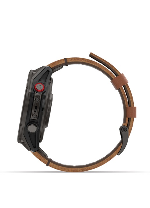 Garmin Fenix 8 Pro LTE smartwatch 47 mm, Saffierglas - detail 6 zwart