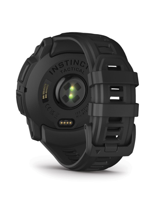 Garmin Instinct 3 Tactical Solar smartwatch 50 mm - detail 5 zwart