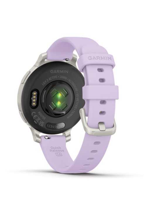 Garmin Lily 2 Active smartwatch - detail 3 lila