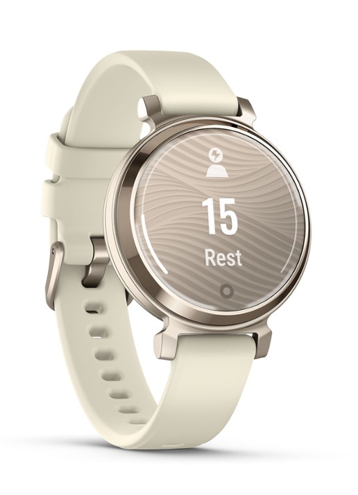 Garmin Lily 2 smartwatch 35,4 mm - detail 3 gebroken wit