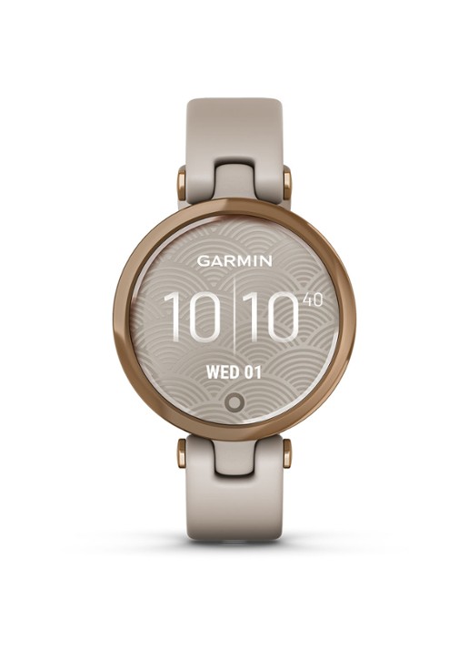 Garmin Lily smartwatch 35 mm - voorkant roségoud
