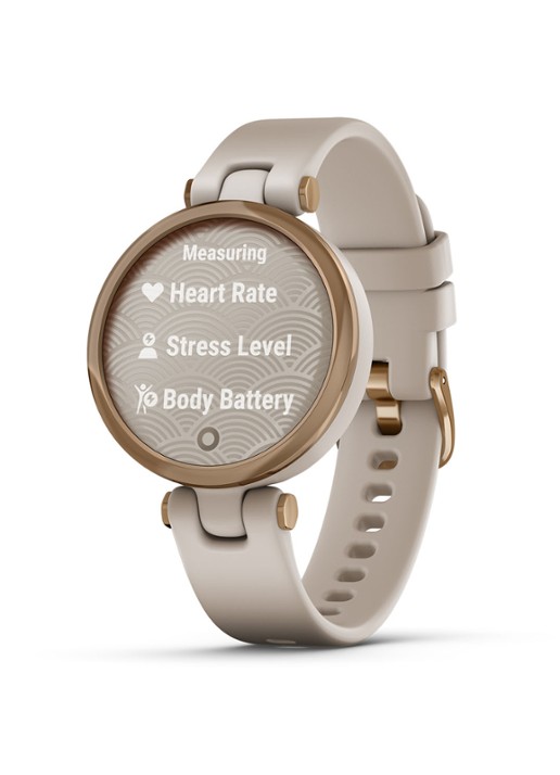 Garmin Lily smartwatch 35 mm - voorkant 2 roségoud