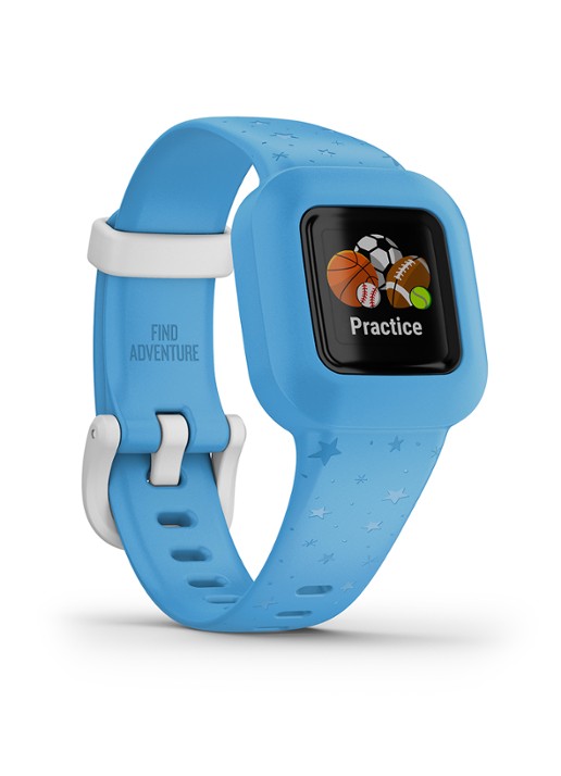 Garmin Vivofit Junior 3 kids horloge 30 mm - detail 2 blauw