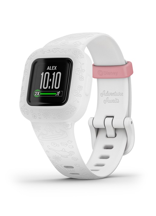 Garmin Vivofit Junior 3 kids horloge 30 mm - voorkant 2 wit