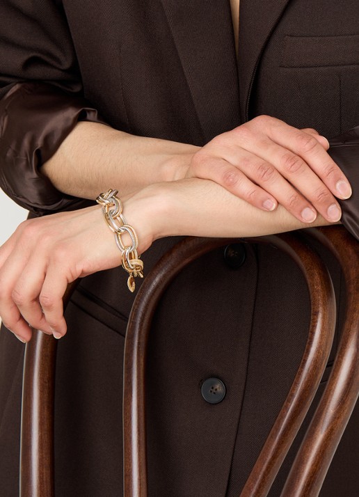 Gas Bijoux Bell schakelarmband  - voorkant 2 goud