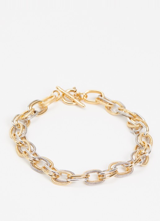 Gas Bijoux Bell schakelketting - detail 3 goud