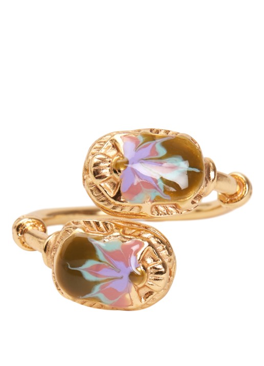 Gas Bijoux Duality Scaramouche ring verguld