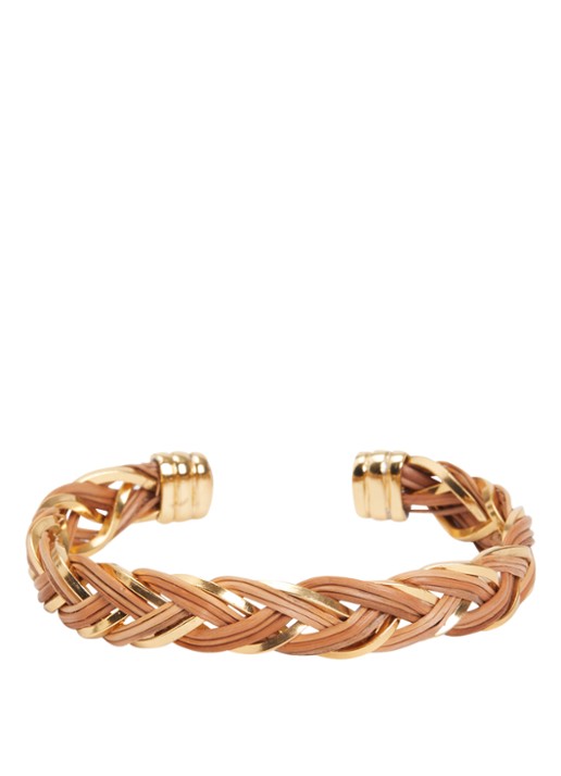 Gas Bijoux Tresse bangle verguld