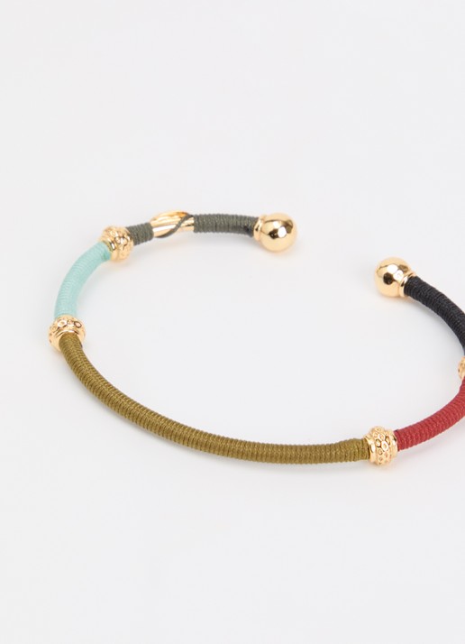 Gas Bijoux Zanzifull bangle verguld - detail goud