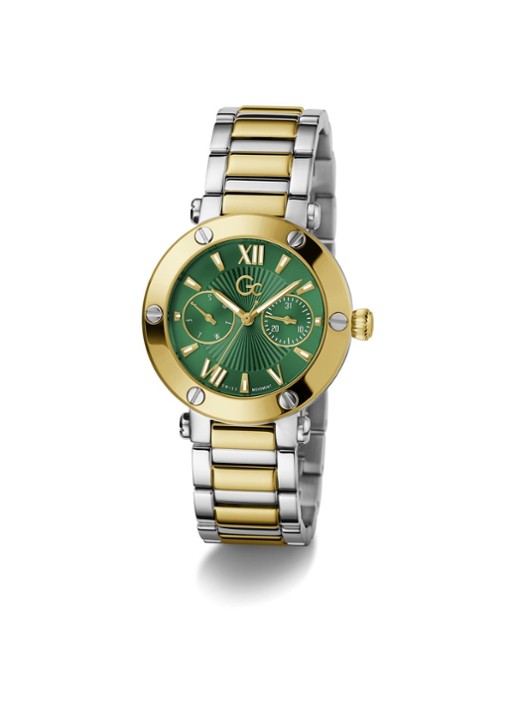 Gc Watches Aura horloge Z48003L6MF - detail 4 zilver