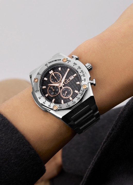 Gc Watches IdolSport horloge Z68002G2 - detail 3 zilver