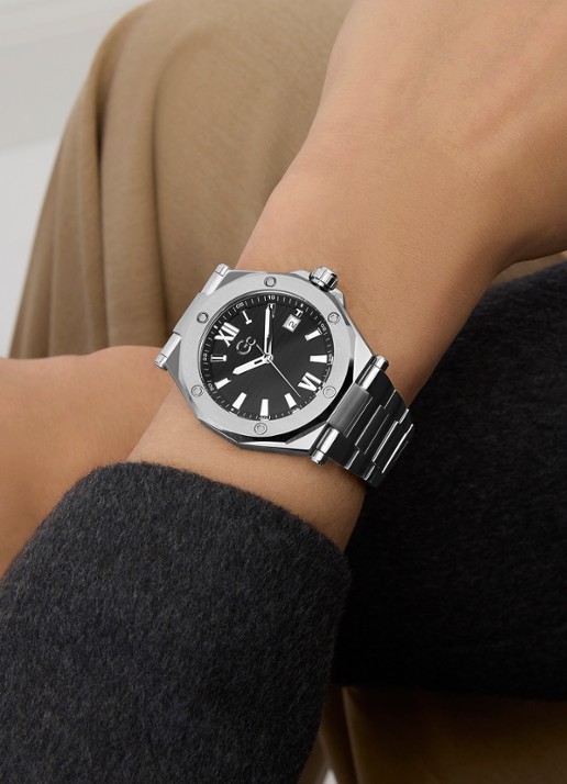 Gc Watches Legacy Sleek horloge Z67004G2 - detail 3 zilver