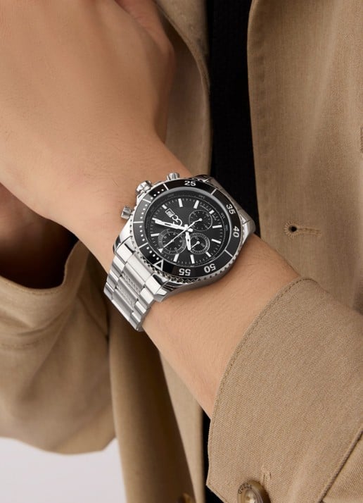 Gc Watches SpeedRacer horloge Z51009G2 - voorkant 5 zilver