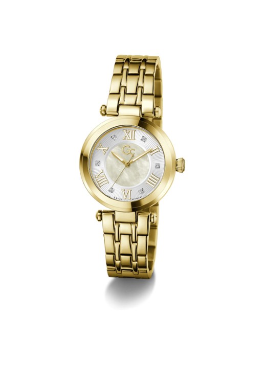 Gc Watches TopChic horloge Z62002L9 - detail 5 goud