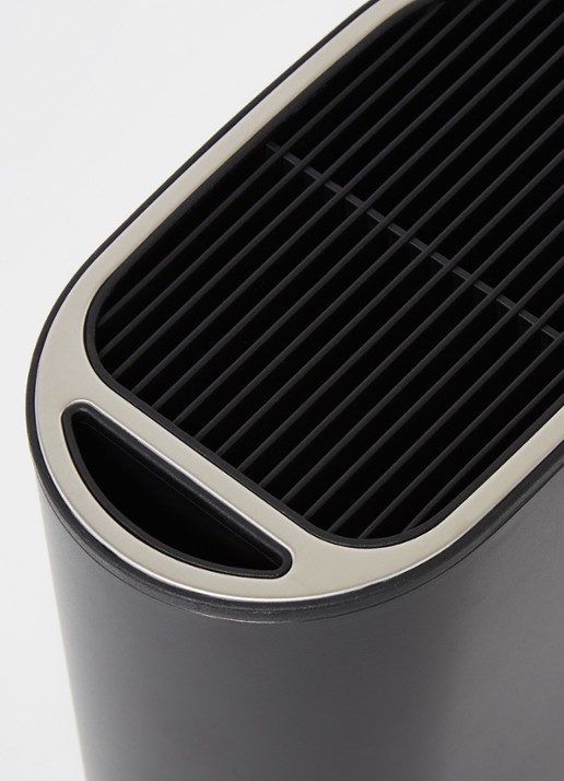GEFU Smartline messenblok 25,5 cm - detail zwart
