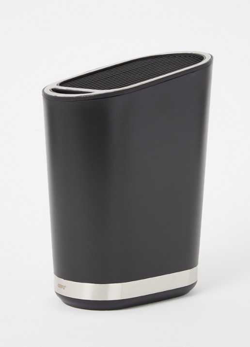 GEFU Smartline messenblok 25,5 cm - voorkant 3 zwart