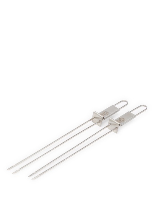 GEFU Twinco barbecue spies 32 cm set van 2