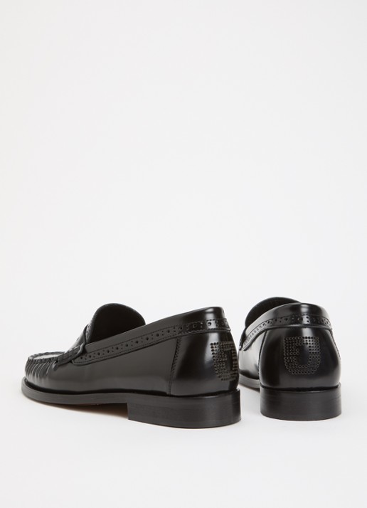 Gerard Darel Augustine loafer van leer - achterkant 2 zwart