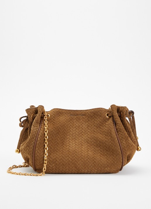Gerard Darel Bag Le Mini crossbodytas van suède