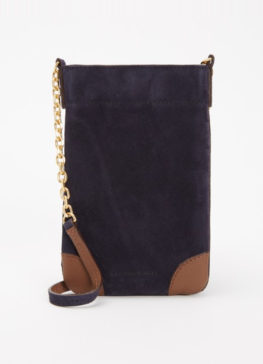 Gerard Darel Charlotte crossbody telefoonhoes van suède