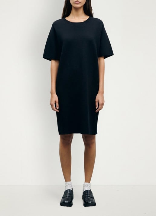 Gerard Darel Clo mini jurk - voorkant 5 zwart